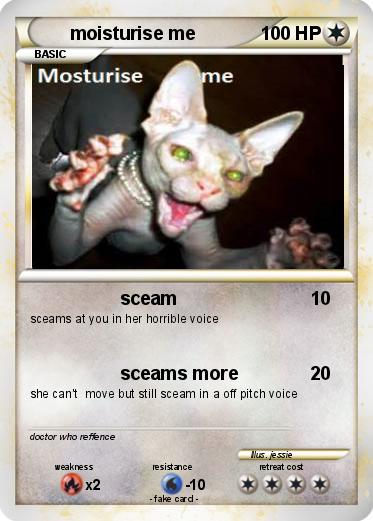 Pokemon moisturise me
