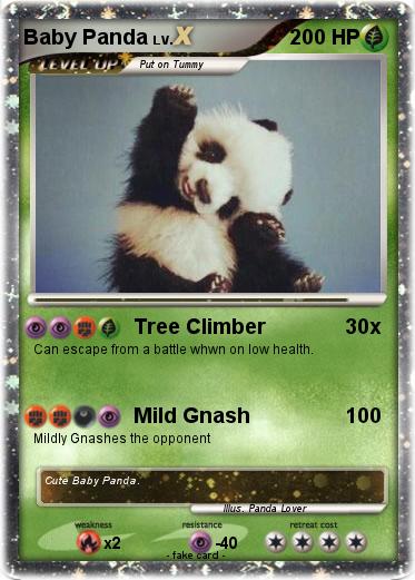 Pokemon Baby Panda