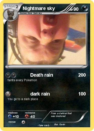 Pokemon Nightmare sky