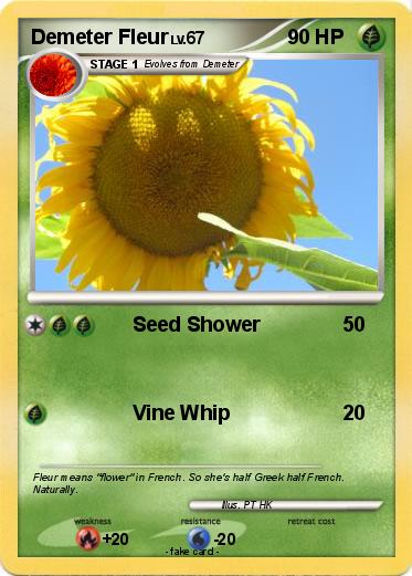 Pokemon Demeter Fleur