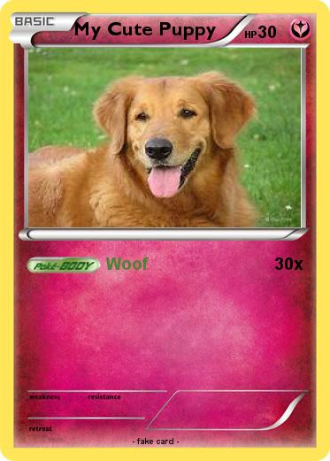 Pokemon My Cute Puppy