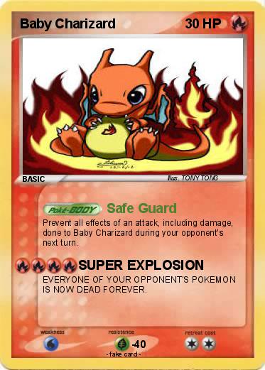 Pokemon Baby Charizard
