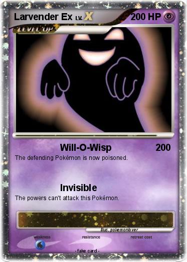 Pokemon Larvender Ex