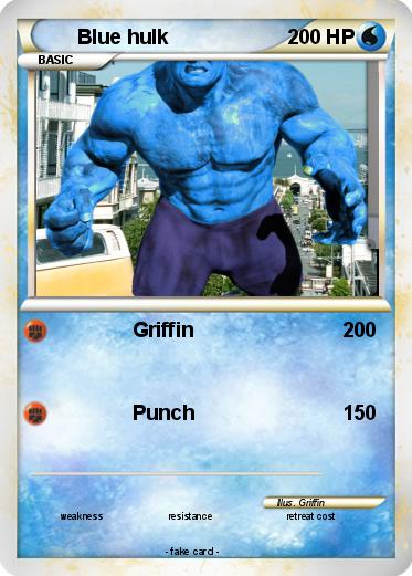 Pokemon Blue hulk