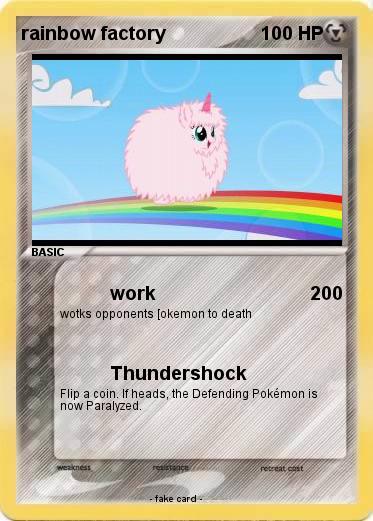 Pokemon rainbow factory