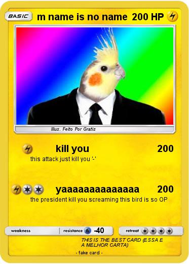 Pokemon m name is no name