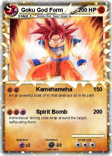 Pokemon Goku God Form