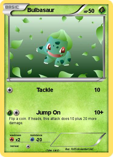 Pokemon Bulbasaur