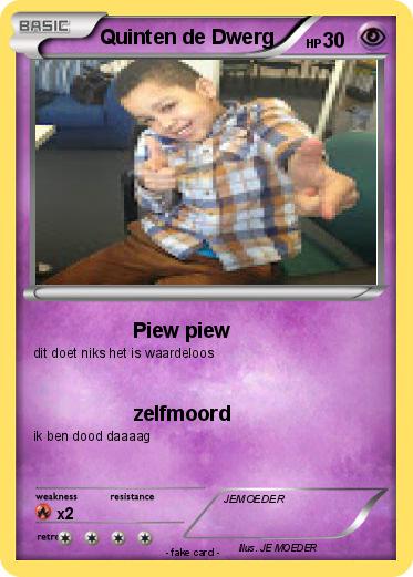 Pokemon Quinten de Dwerg