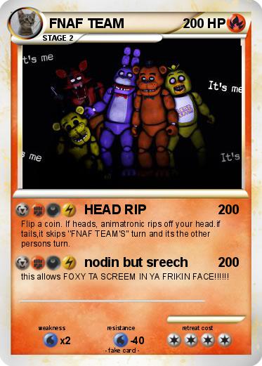 Pokemon FNAF TEAM