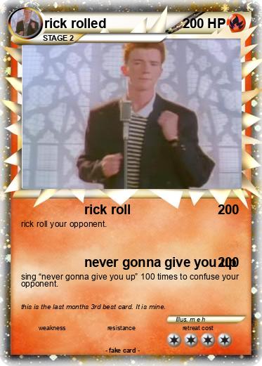 Pokemon rick rolled