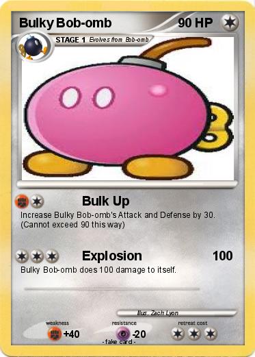 Pokemon Bulky Bob-omb