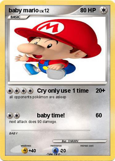 Pokemon baby mario