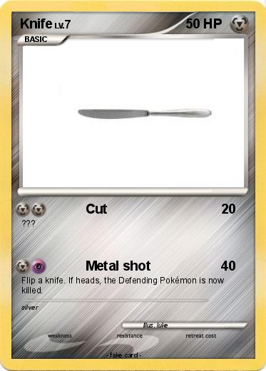 Pokemon Knife