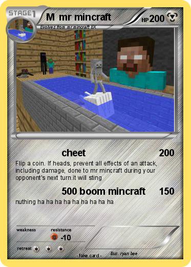 Pokemon M  mr mincraft