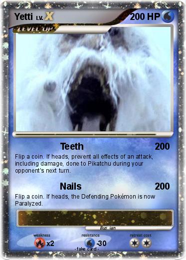 Pokemon Yetti