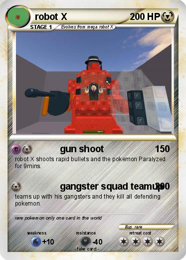 Pokemon robot X