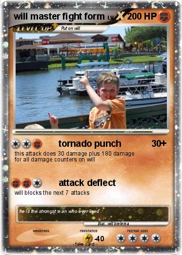 Pokemon will master fight form