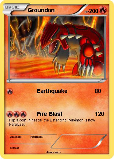 Pokemon Groundon