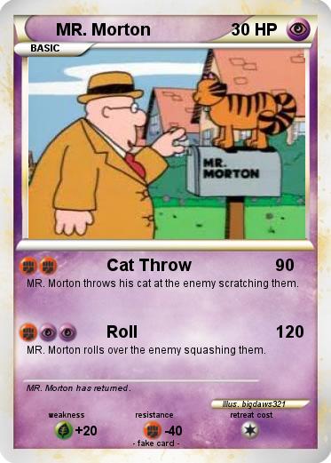 Pokemon MR. Morton