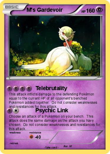 Pokemon M's Gardevoir