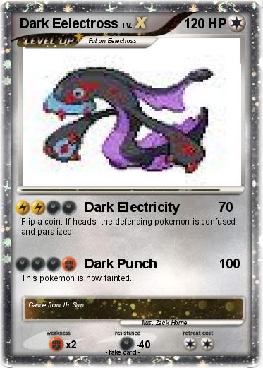 Pokemon Dark Eelectross