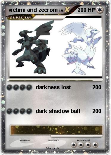 Pokemon victimi and zecrom