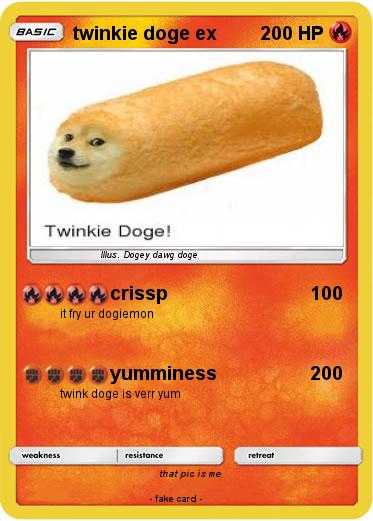 Pokemon twinkie doge ex