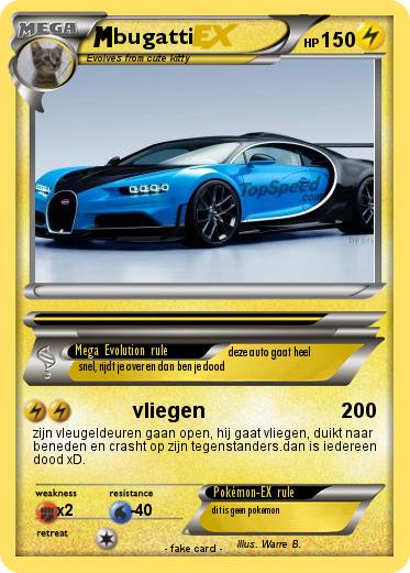 Pokemon bugatti