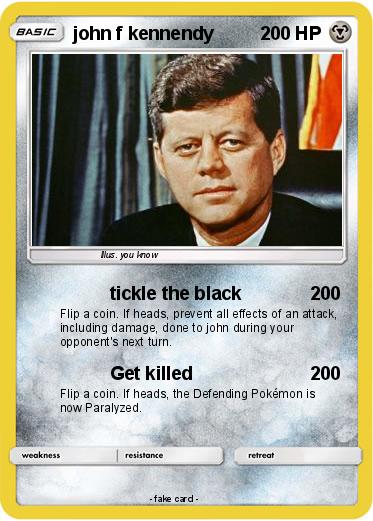 Pokemon john f kennendy
