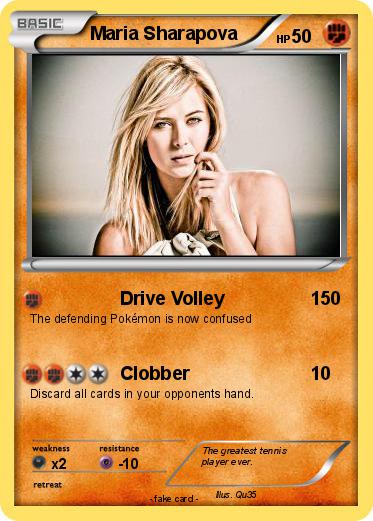 Pokemon Maria Sharapova