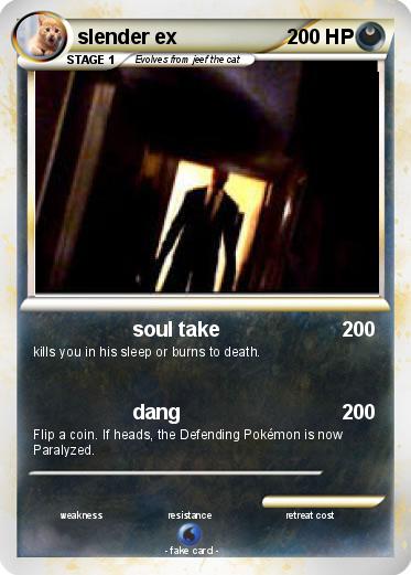 Pokemon slender ex