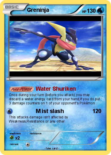 Pokemon Greninja