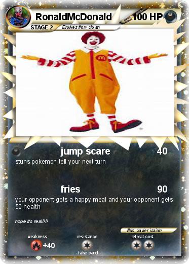 Pokemon RonaldMcDonald