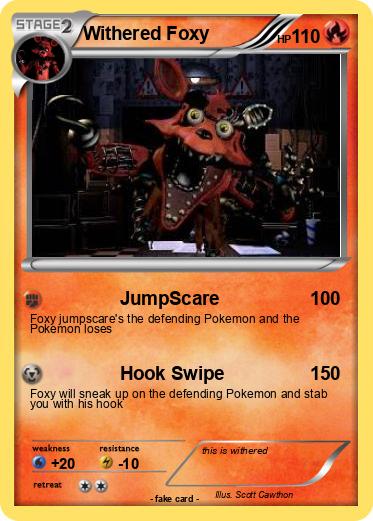 Pokemon Withered Foxy