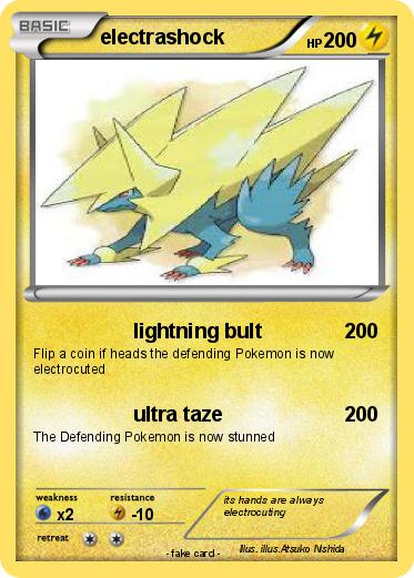 Pokemon electrashock