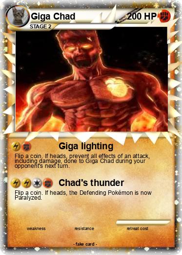 Pokemon Giga Chad