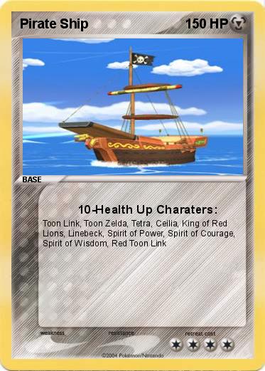 Pokemon Pirate Ship