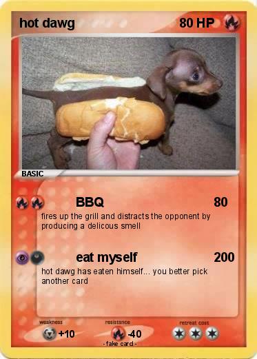 Pokemon hot dawg
