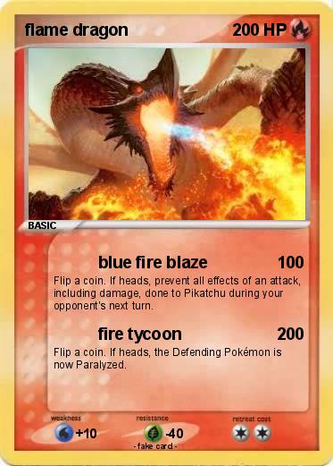 Pokemon flame dragon