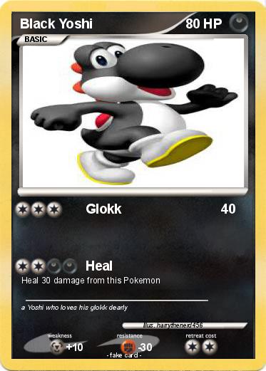 Pokemon Black Yoshi