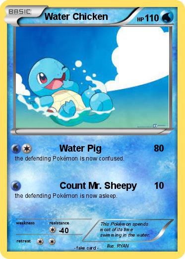Pokemon Water Chicken