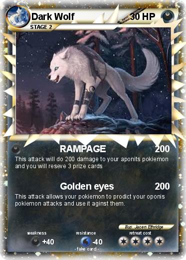 Pokemon Dark Wolf