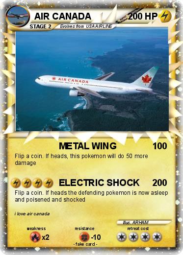 Pokemon AIR CANADA