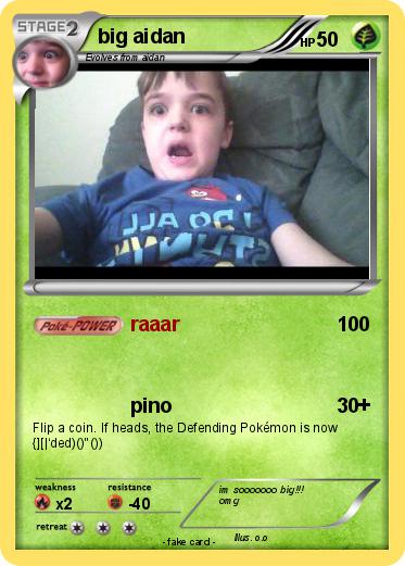 Pokemon big aidan