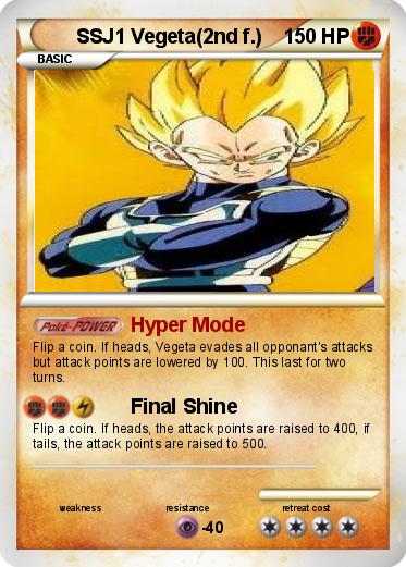 Pokemon SSJ1 Vegeta(2nd f.)