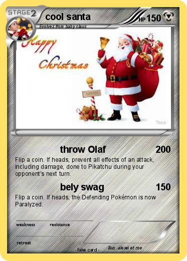 Pokemon cool santa