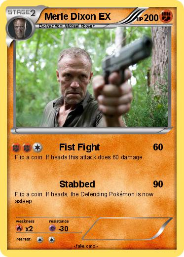 Pokemon Merle Dixon EX