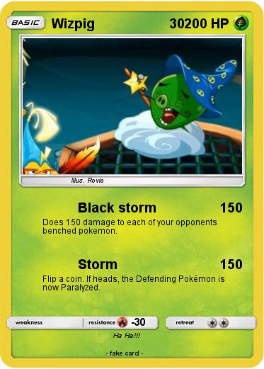 Pokemon Wizpig                     30