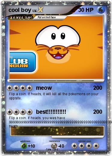 Pokemon cool boy